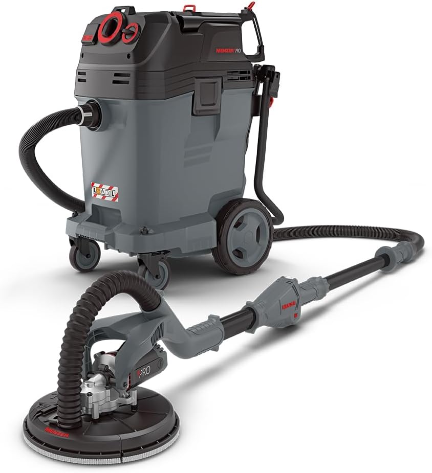 MENZER Trockenbau Schleifsystem Dustfree mit LHS 225 PRO + VCL 550 PRO