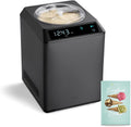 SPRINGLANE Eismaschine 2 in 1 mit Touch Display & Einfüllklappe Erika 2,5 L, Joghurtbereiter mit Kompressor 250 W, Edelstahl, Kühl- & Heizfunktion