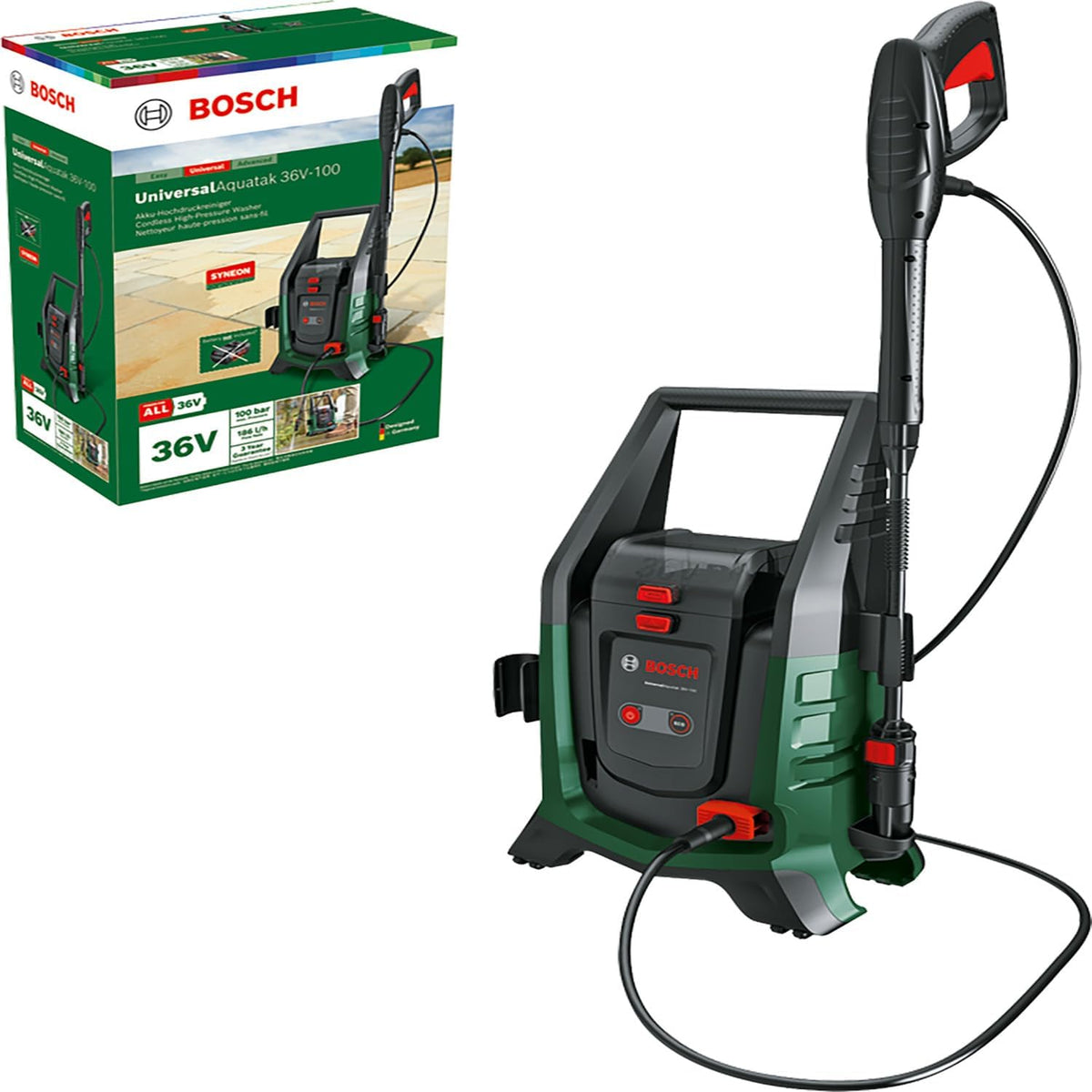 Bosch Akku-Hochdruckreiniger UniversalAquatak 36V-100 (ohne Akku/Ladegerät)