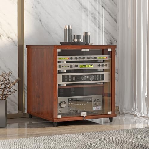 Moderner, robuster Stereo-Schrank, für Wohnzimmer und Aufnahmestudios, großer AV-Media-Ständer, Heimunterhaltungssystem-Möbel