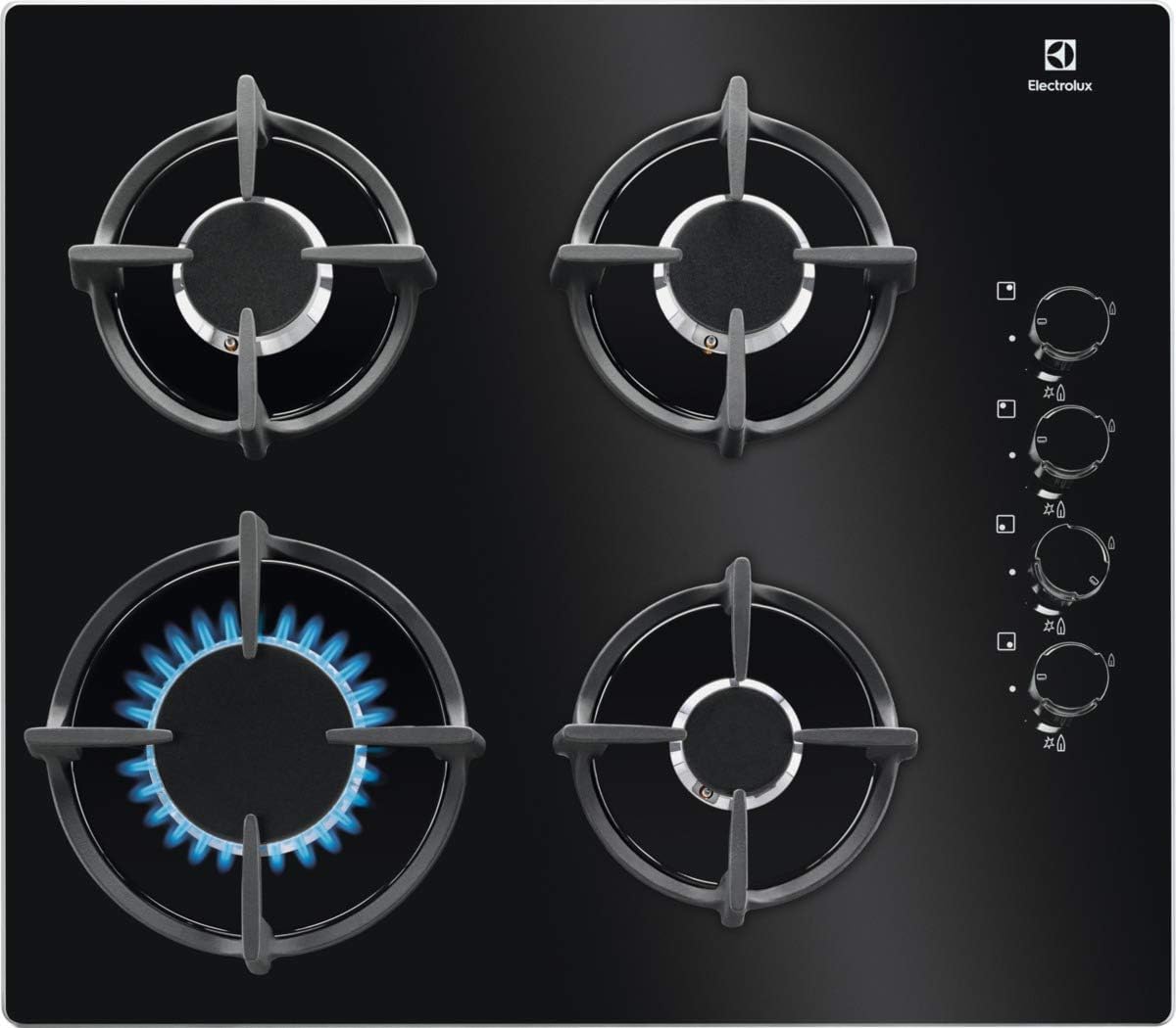 Electrolux EGG6407K Gaskochplatte