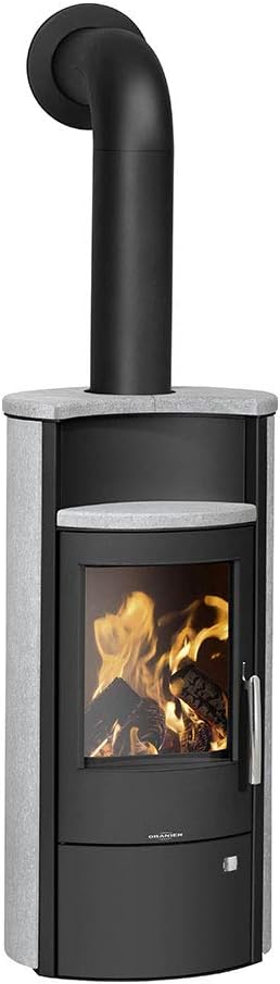 Kaminofen ORANIER Pori 5 (5,0 kW) Speckstein Schwarz