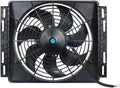 Kühlgebläse Kühler Lüfter Universeller Parkplatz, Hochleistungs-120-W-Auto-Wassertank-Ventilatormotor 12V 24V(24V Suck), Klimaanlage, Kühlung