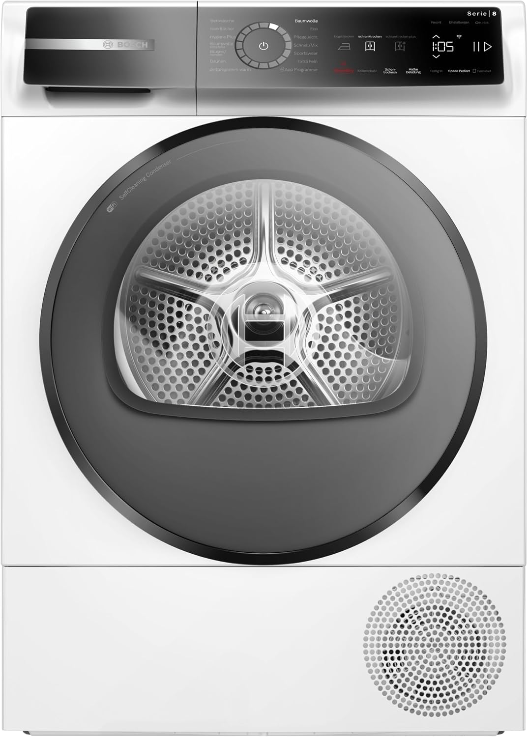 Bosch Serie 8 Smarter Wärmepumpentrockner 9 kg SpeedPerfect WQB246D41