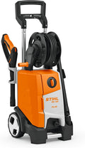 Stihl Elektro-Hochdruckreiniger RE 120 PLUS, 9 m Schlauch, 4,8 Liter Tankvolumen, Schwarz/Orange/Weiß, Kabelgebunden, Moderner Stil, Hochdruckreiniger