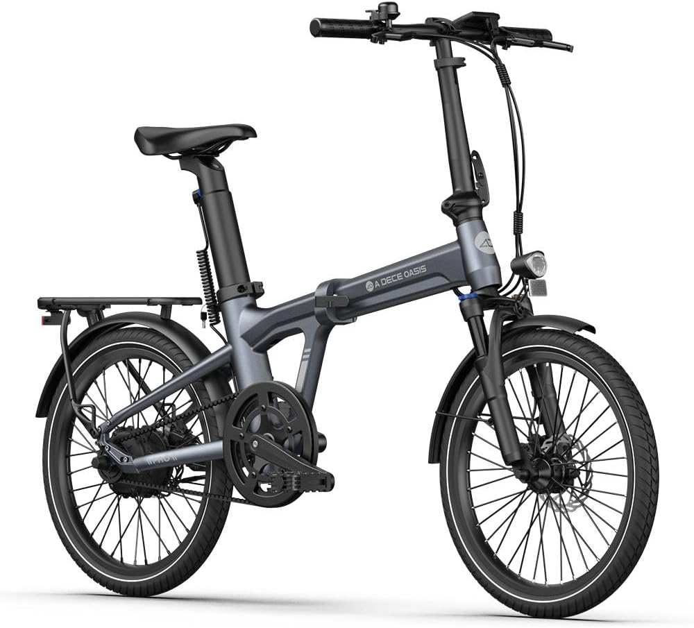 ADO E-Bike Air20Pro(2026), e Bike 20 Zoll, Electric Bikes, klapprad e-Rad, Riemenantrieb, 2 Gang, ADO Smart APP, Bafang Bürstenloser Motor