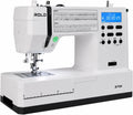 ROLD S700 Computernähmaschine, Nähen ohne Pedal, 146 Stiche, automatisches Knopfloch, LED-Beleuchtung & Start/Stopp-Taste