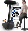 Ergotopia Dykó ergonomischer Bürohocker, Sitzhöhe höhenverstellbar 56-83 cm, ergonomischer Sitzhocker mit Schwingeffekt