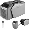 VEVOR Mobile Klimaanlage 580W, 4850 BTU Tragbare Klimaanlage, Mobiles Klimagerät mit Abluftschlauch Fernbedienung 24h Timer, Dunkelgrau