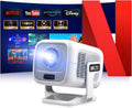 Beamer 4K [Kompatibel mit Netflix