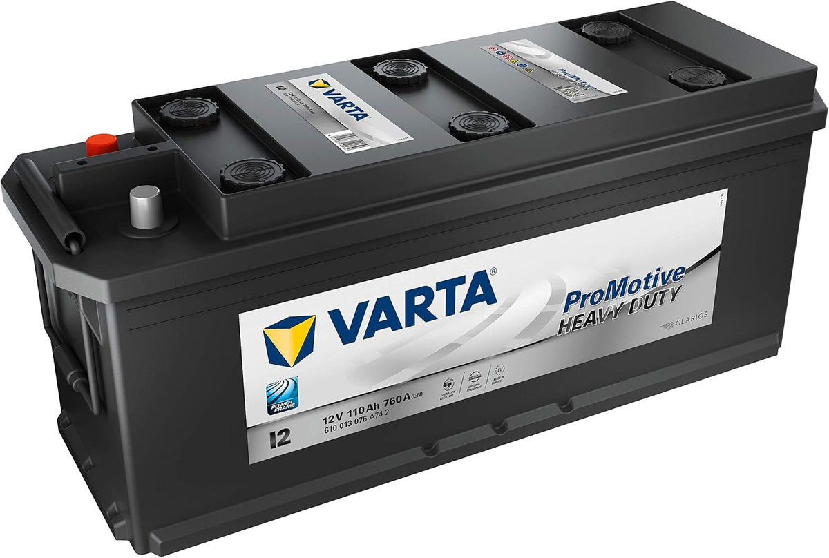 Varta Promotive Black I2-12 V / 110 Ah, 760 A/EN SHD RF Nutzfahrzeugbatterie