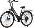 VARUN E Bike, 250W 55Nm Motor, City Elektrofahrräder mit 7-Gang, Pedelec E-Fahrrad für Pendeln, 28 Zoll Ebike Damen Herren mit 48V 499.2 Wh Akku