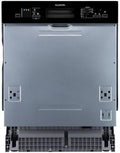 Wolkenstein WGSP14-6DTI Einbau-Geschirrspüler, 60 cm, Teilintegriert, 14 Gedecke, 6 Programme, Startzeitvorwahl bis 12 Stunden