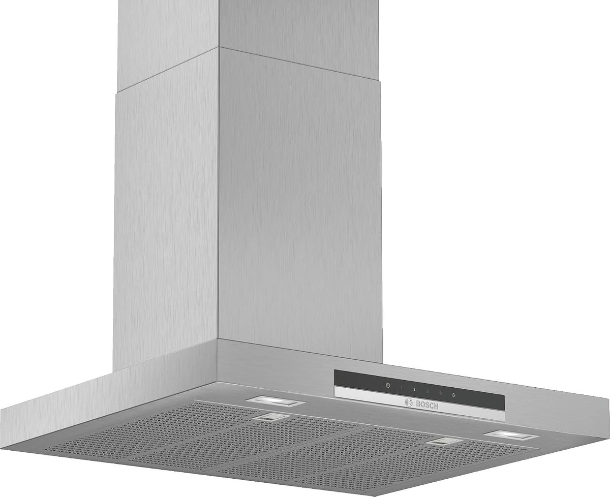 Bosch DWB67IM50 Serie 4 Wandesse, 60 cm breit, Um- & Abluft, Made in Germany, LED-Beleuchtung gleichmäßige Ausleuchtung