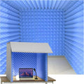 Tragbare Schallschutzkabine, Recording-Equipment Für Desktop-Studio-Gesangs-Audio-Musikaufnahmen, Desktop Schalldichte Abdeckung, Aufnahmekabine