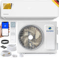 Klimaanlage Split Klimagerät Set - TURBO Cooling - 12000 BTU 3,5kW - A++ Mit Ionisator & WiFi/App-Steuerung 4D AirFlow Selbstreinigung inkl.