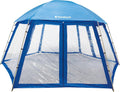 Steinbach Pooldach, Für Pools bis Ø 400 cm, 500 x 433 x 250 cm (LxBxH), 036420, Sonnenschutz