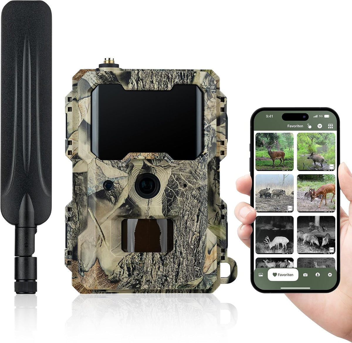 DÖRR Wildkamera Cloud Mini 4G, App, Simlockfrei, Überwachungskamera