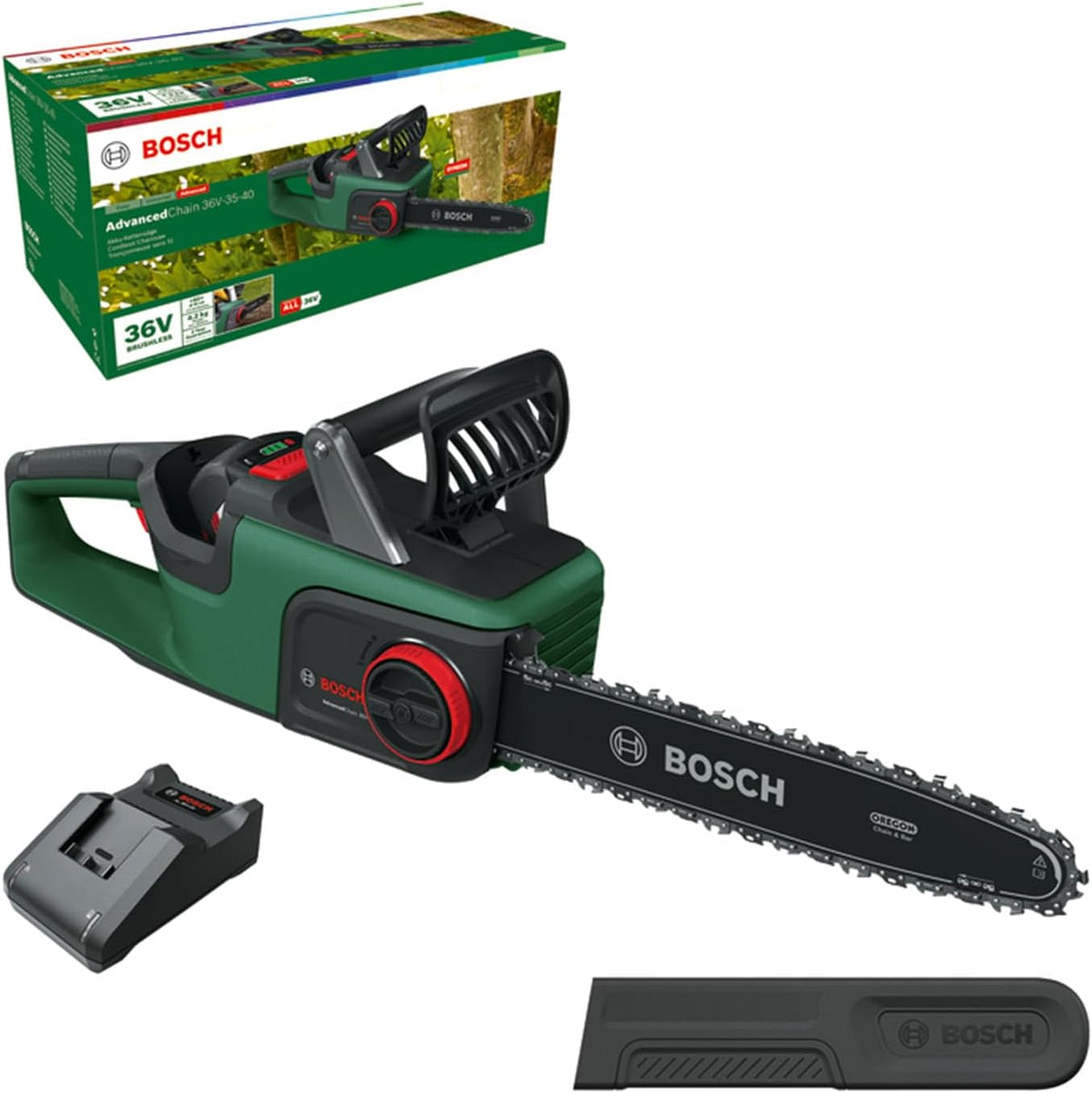 Bosch Home and Garden Bosch Akku-Kettensäge AdvancedChain 36V-35-40