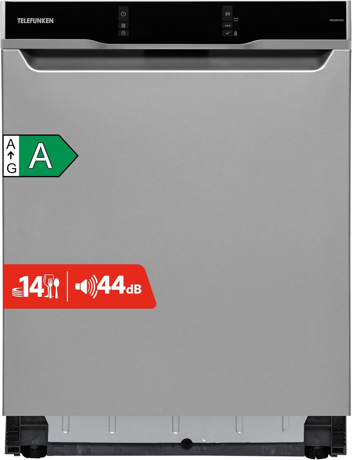 Telefunken GEU6014AI Geschirrspüler Unterbau 60 cm Energieklasse A 44 dB