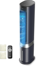 Midea Sensicool Luftkühler mit 7L Wasserkühlung, Mobile Klimaanlage ohne Abluftschlauch, 2000m³/h Verdunstungskühler, 6 Geschwindigkeiten