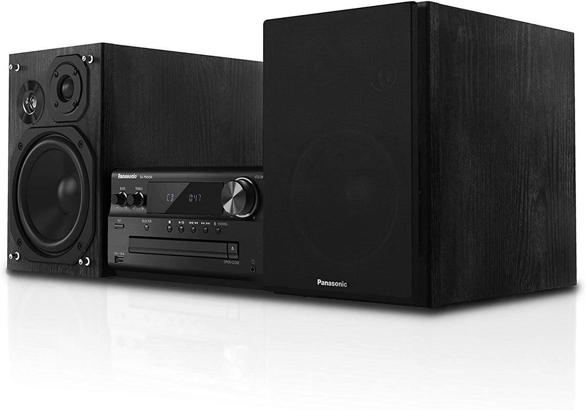 Panasonic SC-PMX94EG-K Micro HiFi System (120 W RMS, Digital DAB+, CD, UKW, Bluetooth, USB, AUX) schwarz, Einheitsgröße