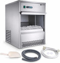ZORRO, Gastro 25kg/24h- Eiswürfelmaschine mit Edelstahlgehäuse, Eiswürfelbereiter ZEB 25 ECO