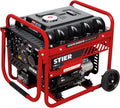 STIER Inverter Stromerzeuger SNS-500 5,0 kW 75 dB(A), für den Außenbereich, Stromgerenator Benzin, Notstrommaggregat, wartungsarm, kompakt