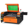 VEVOR 80W CO2-Lasergravierer, 500mm/s Laserschneidmaschine mit 2-Wege-Pass-Air-Assist, 500x700mm, kompatibel mit LightBurn, für Holz, CorelDRAW, Linux