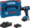 Bosch Professional 18V System Akku-Bohrschrauber GSB 18V-65 (bürstenloser Motor, Ladegerät GAL 18V-20), inkl 2x Akku GBA 18V 2.0Ah