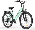 HillMiles Elektrofahrrad für Erwachsene, IP65 wasserdicht, Elektrofahrrad mit 36 V, 26 Zoll, 13 Ah, 100 km E-Bike für Stadtpendler, abnehmbarer Akku