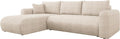 Mirjan24 Ecksofa Eliwo, Bettfunktion L-Form Sofa, Couch mit Schlaffunktion und Bettkasten, Design Eckcouch, Wohnlandschaft