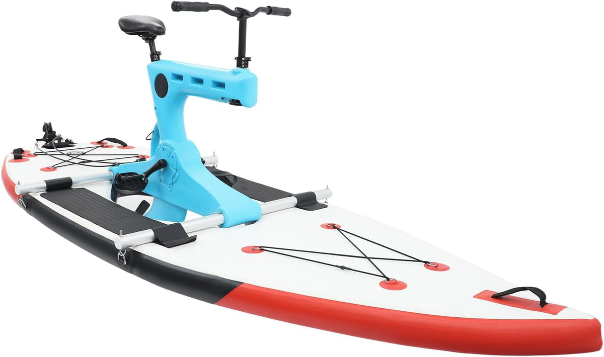 Wasserfahrrad, aufblasbares Wasserfahrrad mit Einer Tragkraft von 100 kg, aufblasbares Boot mit verstellbaren Sitzen, Aufblasbare Kajaks für Flüsse