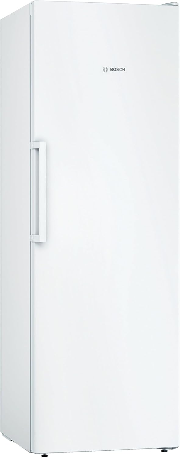 Bosch GSN33VWEP, Freistehender Gefrierschrank, 176 x 60 cm, 225 L Gefrieren, BigBox Schublade für großes Gefriergut, Serie 4, NoFrost, Multi Airflow