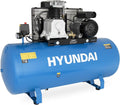 HYUNDAI Kolbenkompressor BAC3200E, Druckluft-Kompressor mit 3 PS (2.2 kW), 200 l Kessel, 230 V, max. Abgabeleistung 250 l/min, 10 bar
