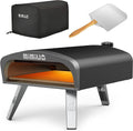 Mimiuo 12' Gas Pizza Oven Outdoor 33Lbs, 60S Bake, w/Stone, Peel & Cover