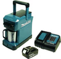 Makita DCM 501 Akku-Kaffeemaschine mit Akku 5 Ah und Ladegerät