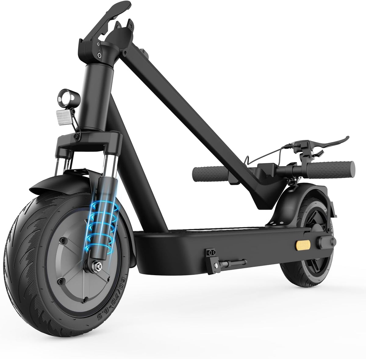 E Scooter mit ABE Straßenzulassung für Erwachsene, Elektroroller mit 10 Zoll Honeycomb Reifen und leistungsstarkem Motor