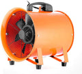 Industrieventilator Axialgebläse Ventilator Baugebläse mit 10m PVC-Schlauch Durchmesser 250mm Leistung 520W für Fabriken Tunnel Automobilherstellung