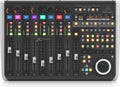 Behringer X-TOUCH Universal-Bedienoberfläche Mit 9 Berührungsempfindlichen Motor-Fadern, LCD-Scribble-Streifen und Ethernet/USB/MIDI-Schnittstelle