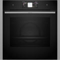NEFF B64FT33N0, Integrierbarer Backofen 60 x 60cm, N 90, Einbau-Dampfbackofen, Slide&Hide, Full Touch TFT-Display, Multipoint Bratenthermometer